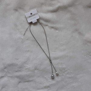 ☀️ 3/$15 ☀️ RW&CO. | Faux Two Pearl Drop Necklace